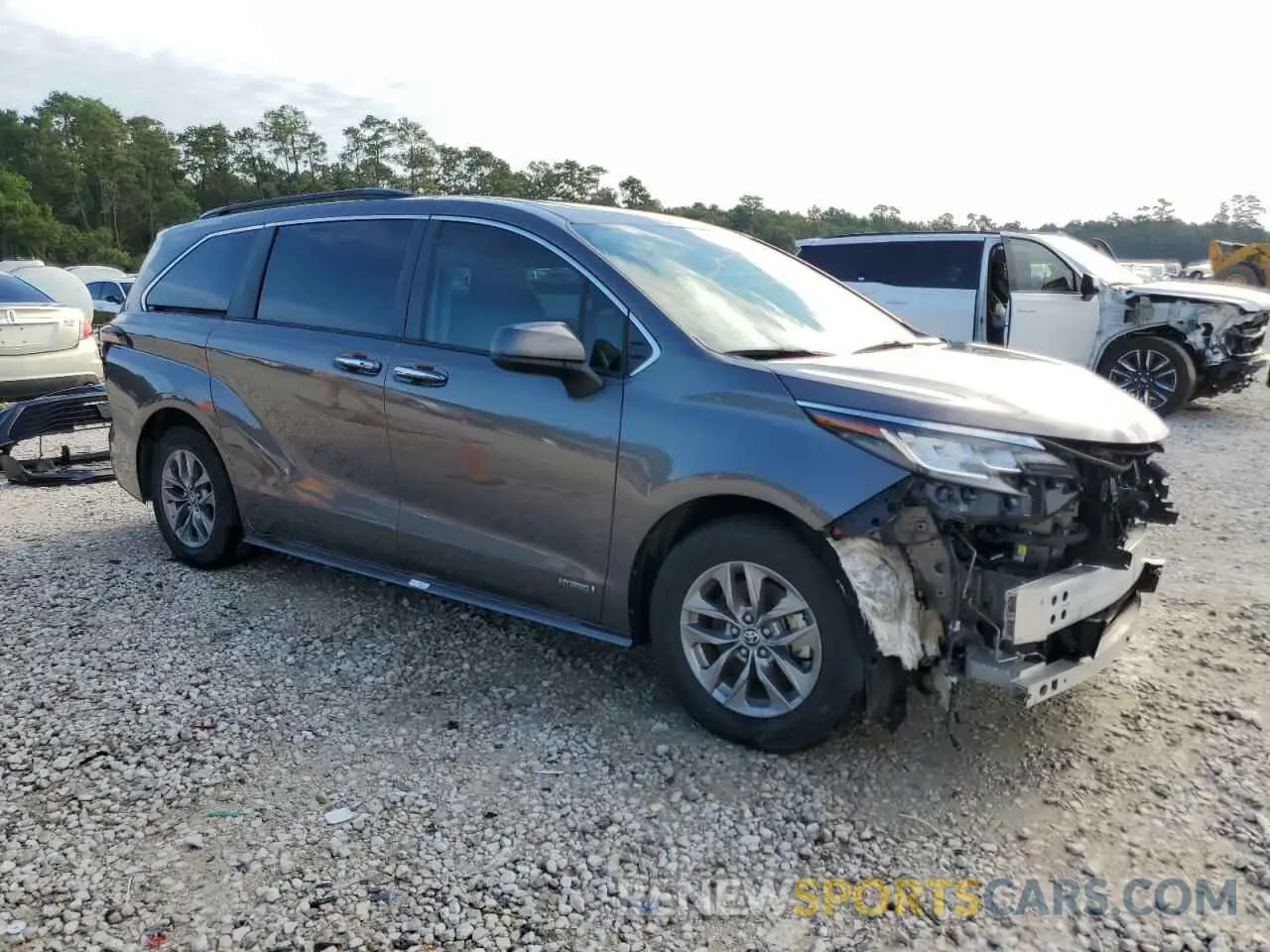 4 fotografías del automóvil dañado 5TDYRKEC1MS028108 TOYOTA All Models 2021