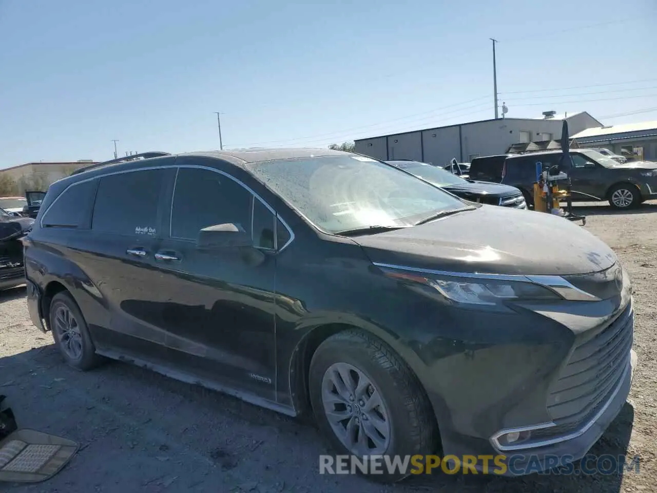 4 fotografías del automóvil dañado 5TDYRKEC1MS064669 TOYOTA All Models 2021