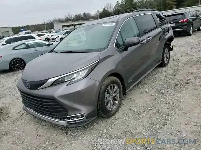 12 fotografías del automóvil dañado 5TDYRKEC1MS072223 TOYOTA All Models 2021