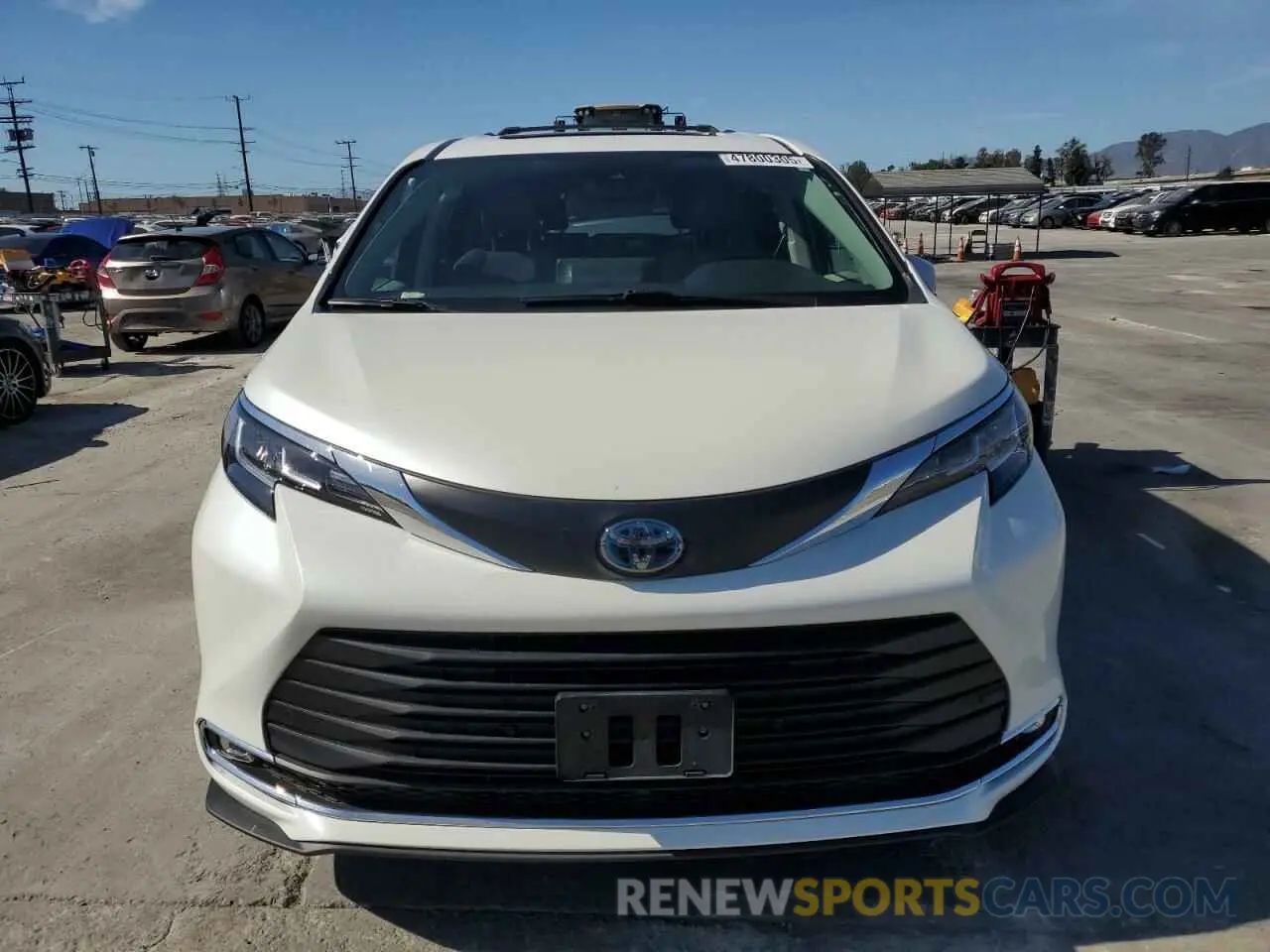 5 fotografías del automóvil dañado 5TDYRKEC2MS027386 TOYOTA All Models 2021