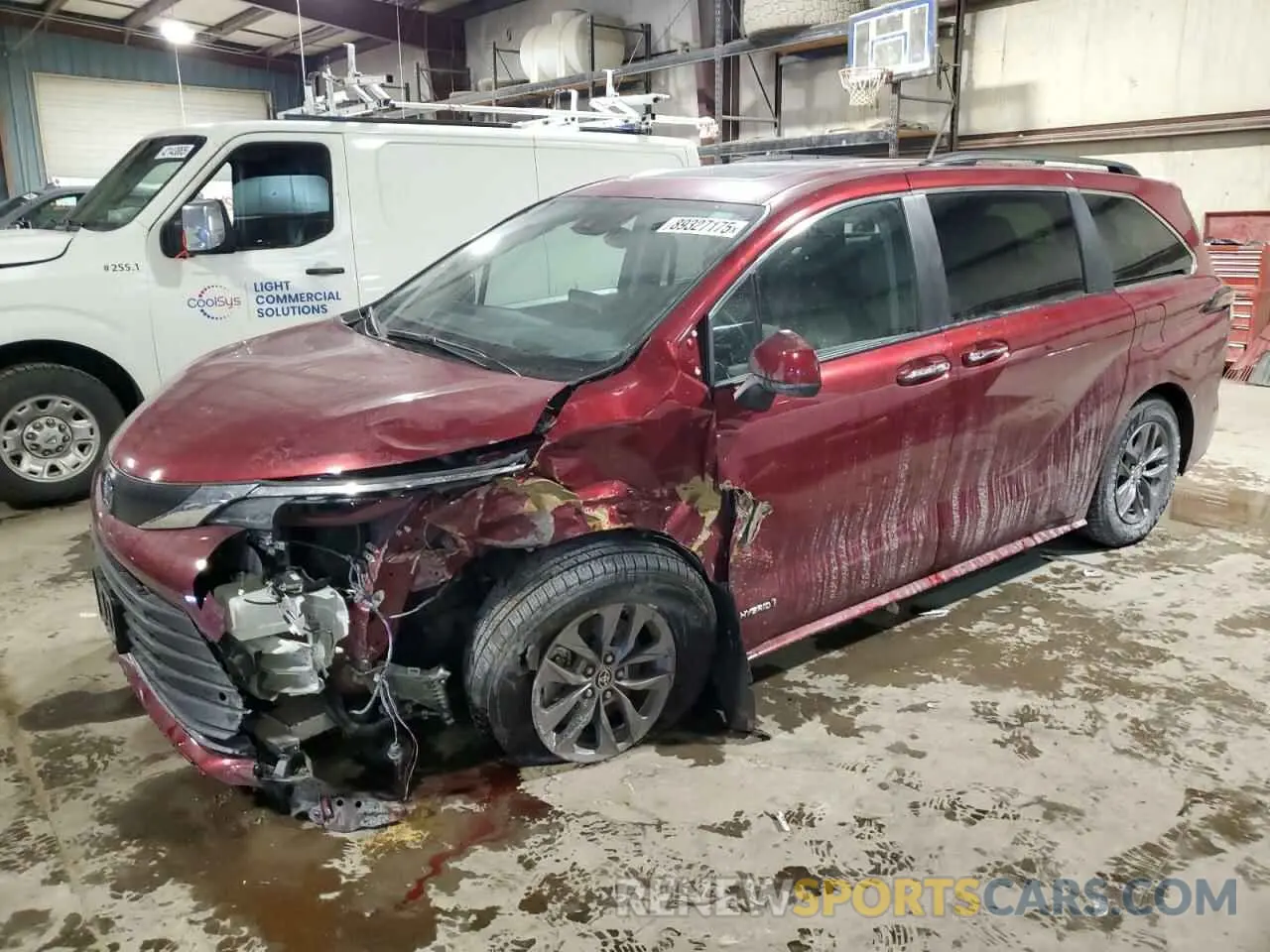 1 fotografías del automóvil dañado 5TDYRKEC2MS068553 TOYOTA All Models 2021