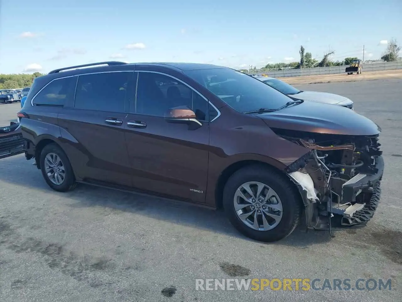 4 fotografías del automóvil dañado 5TDYRKEC3MS006854 TOYOTA All Models 2021