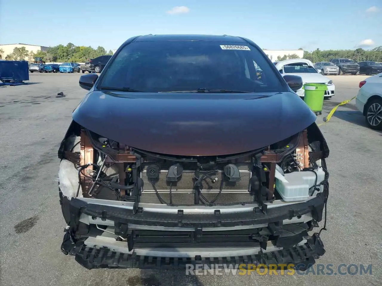 5 fotografías del automóvil dañado 5TDYRKEC3MS006854 TOYOTA All Models 2021