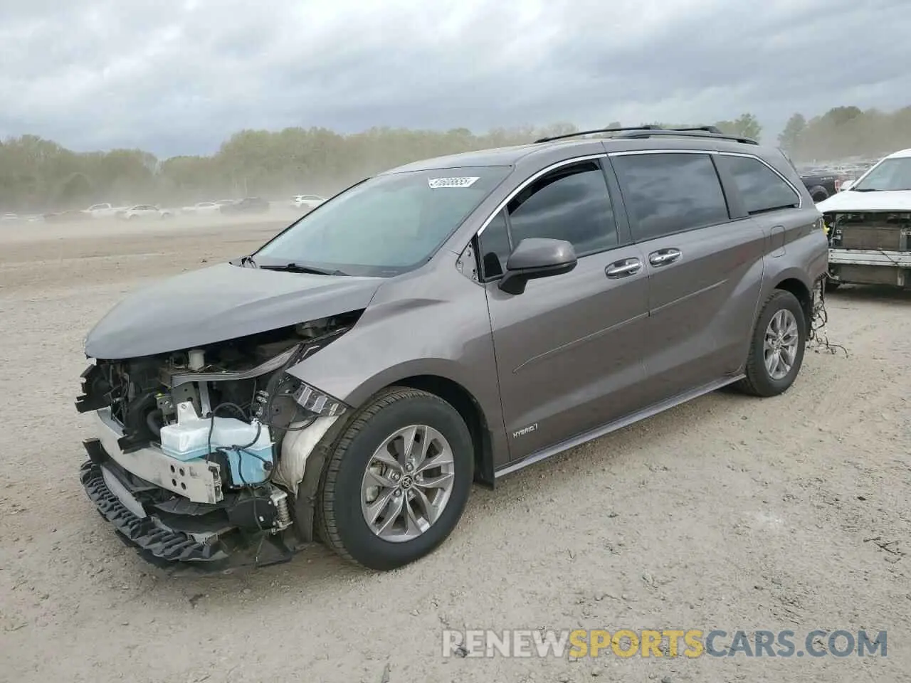 1 fotografías del automóvil dañado 5TDYRKEC3MS065158 TOYOTA All Models 2021