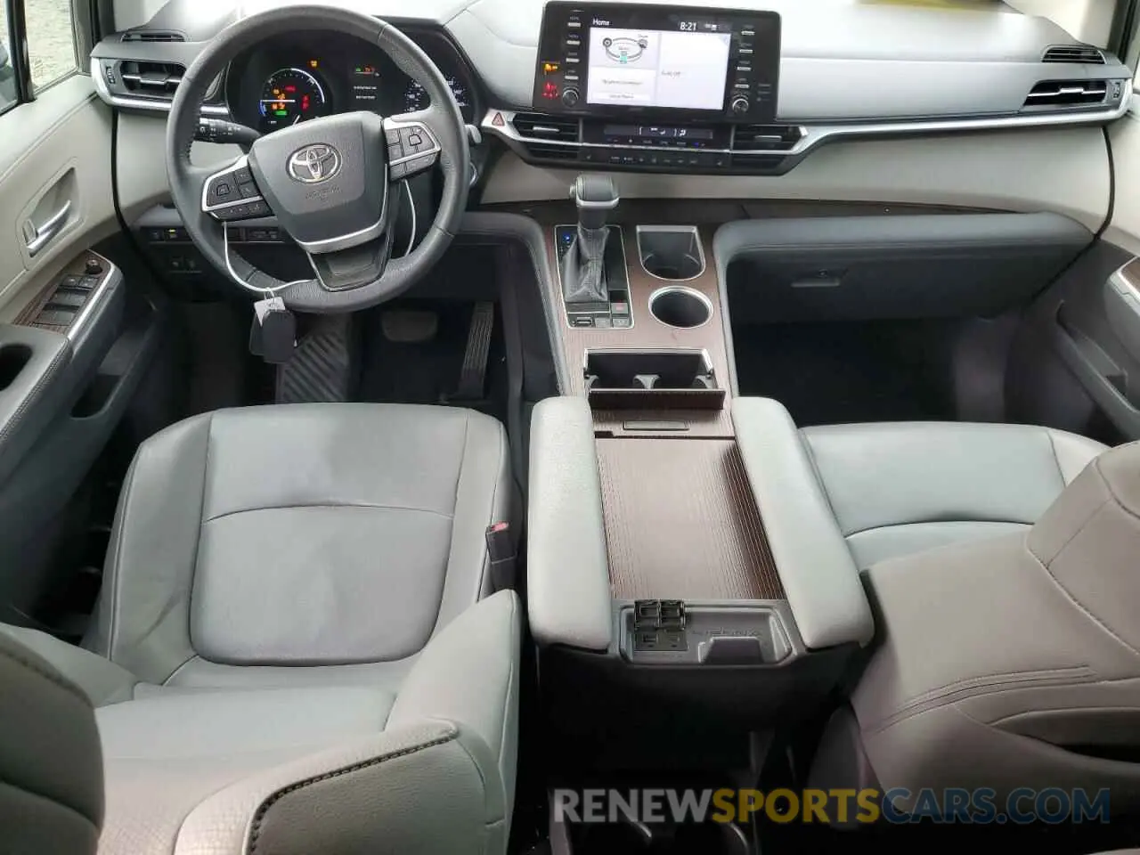 8 fotografías del automóvil dañado 5TDYRKEC3MS065158 TOYOTA All Models 2021