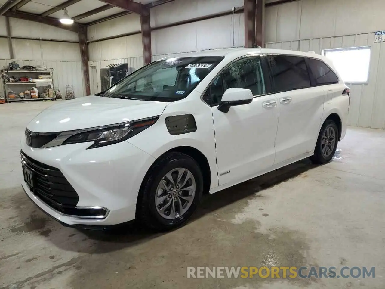 1 fotografías del automóvil dañado 5TDYRKEC7MS052994 TOYOTA All Models 2021