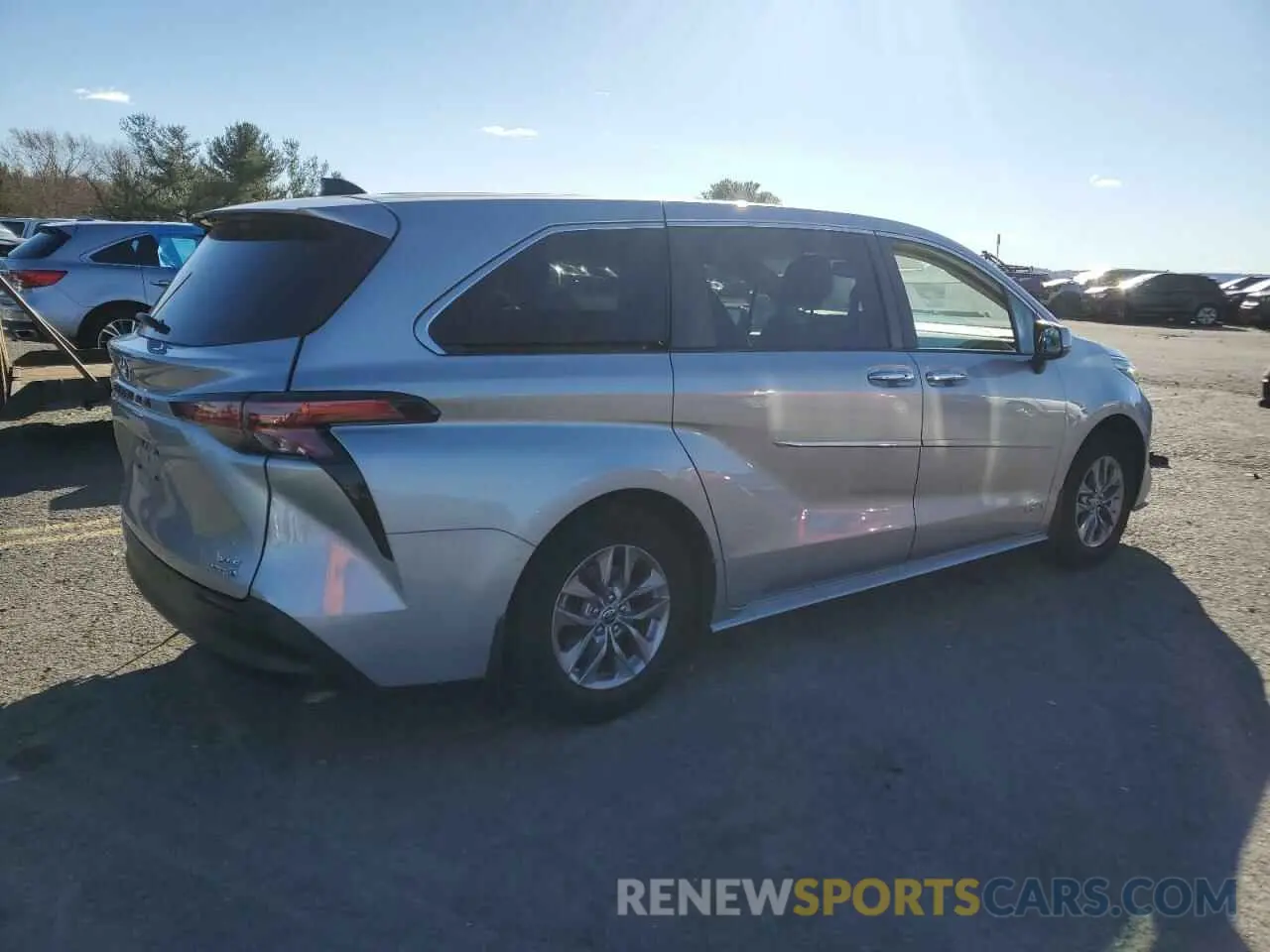 3 fotografías del automóvil dañado 5TDYRKECXMS022873 TOYOTA All Models 2021