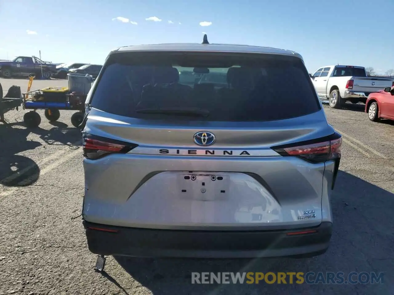 6 fotografías del automóvil dañado 5TDYRKECXMS022873 TOYOTA All Models 2021