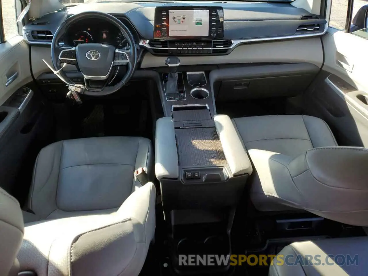 8 fotografías del automóvil dañado 5TDYRKECXMS022873 TOYOTA All Models 2021