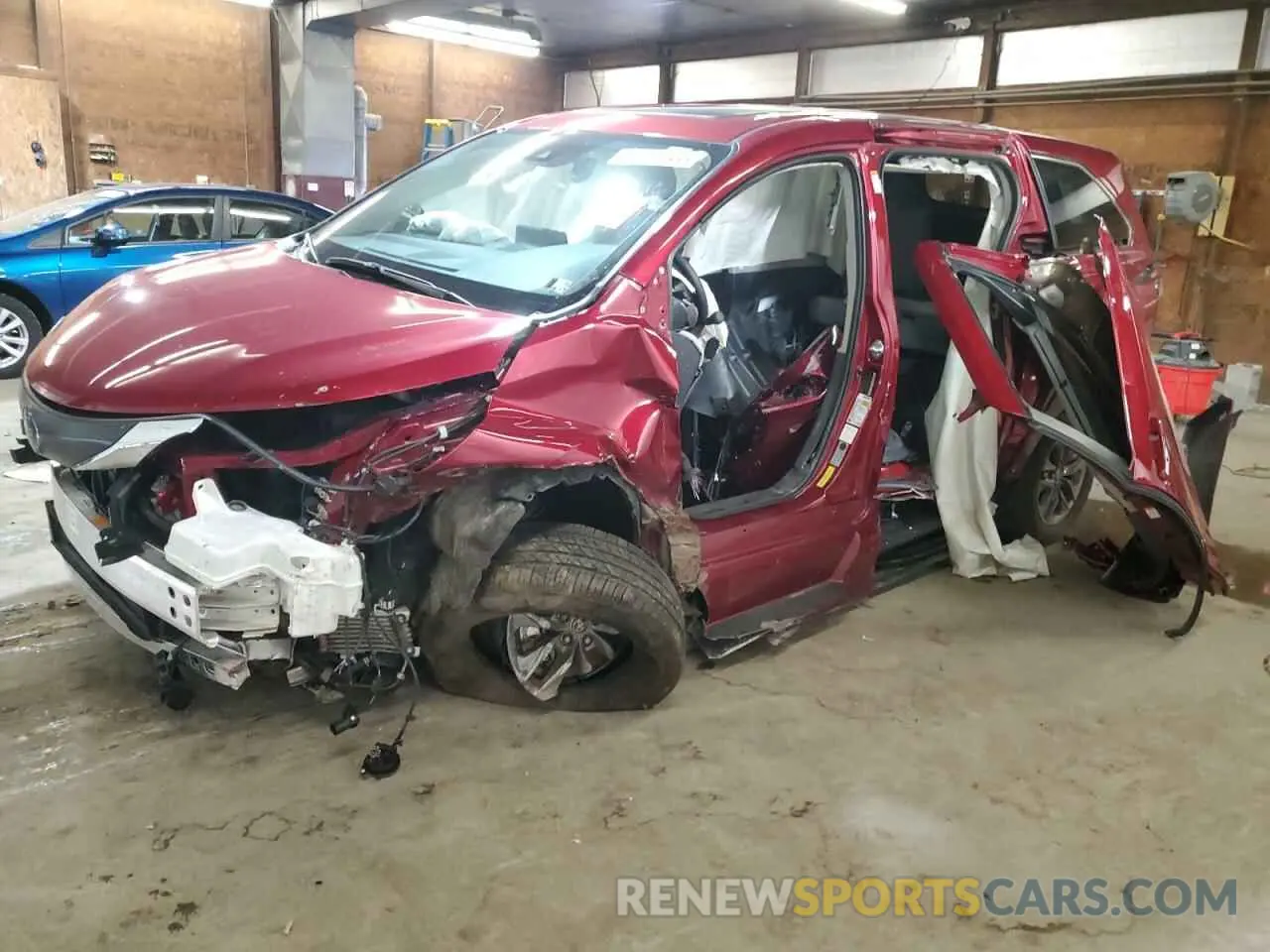 1 fotografías del automóvil dañado 5TDYSKFC7MS026253 TOYOTA All Models 2021