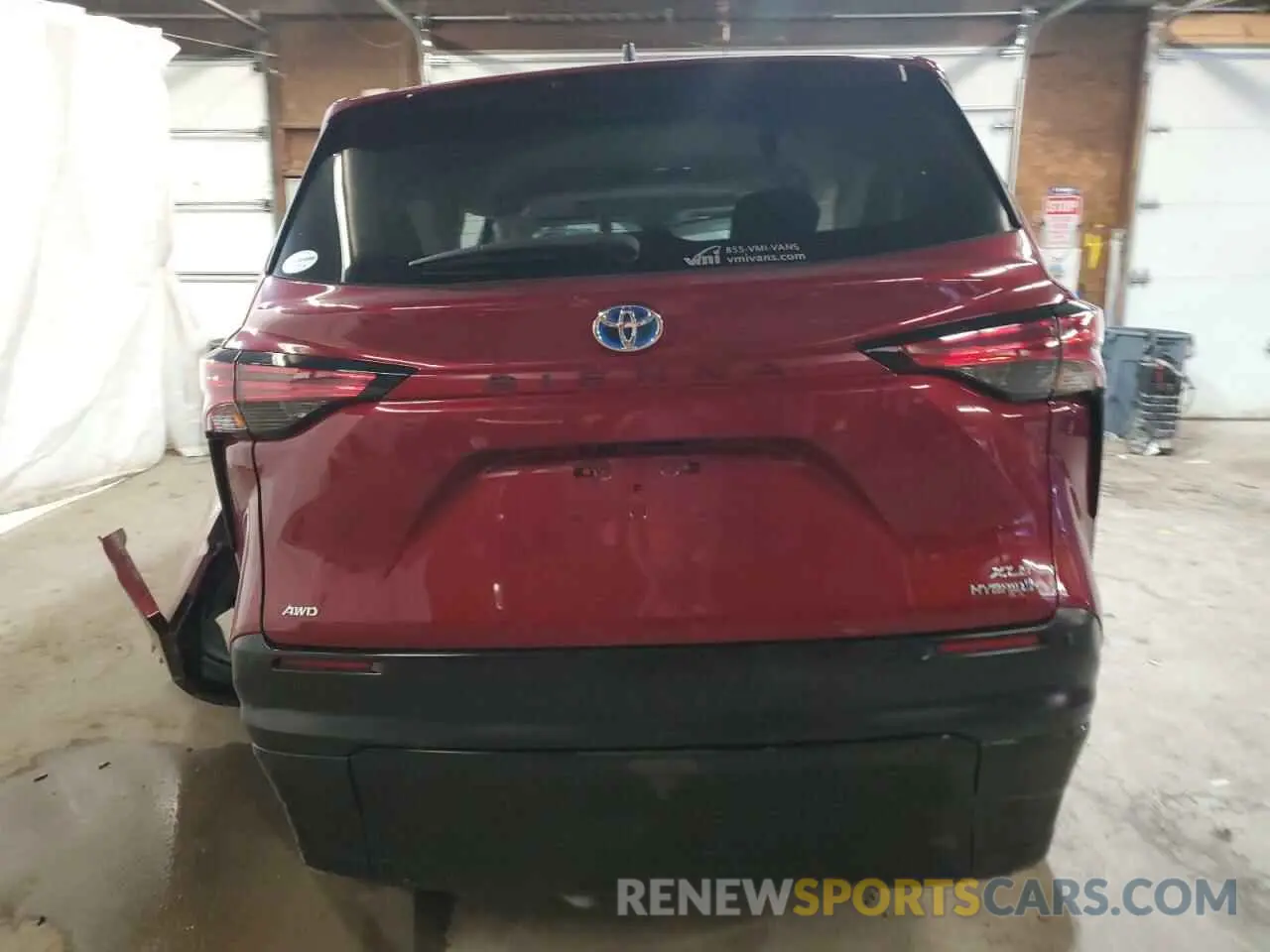6 fotografías del automóvil dañado 5TDYSKFC7MS026253 TOYOTA All Models 2021