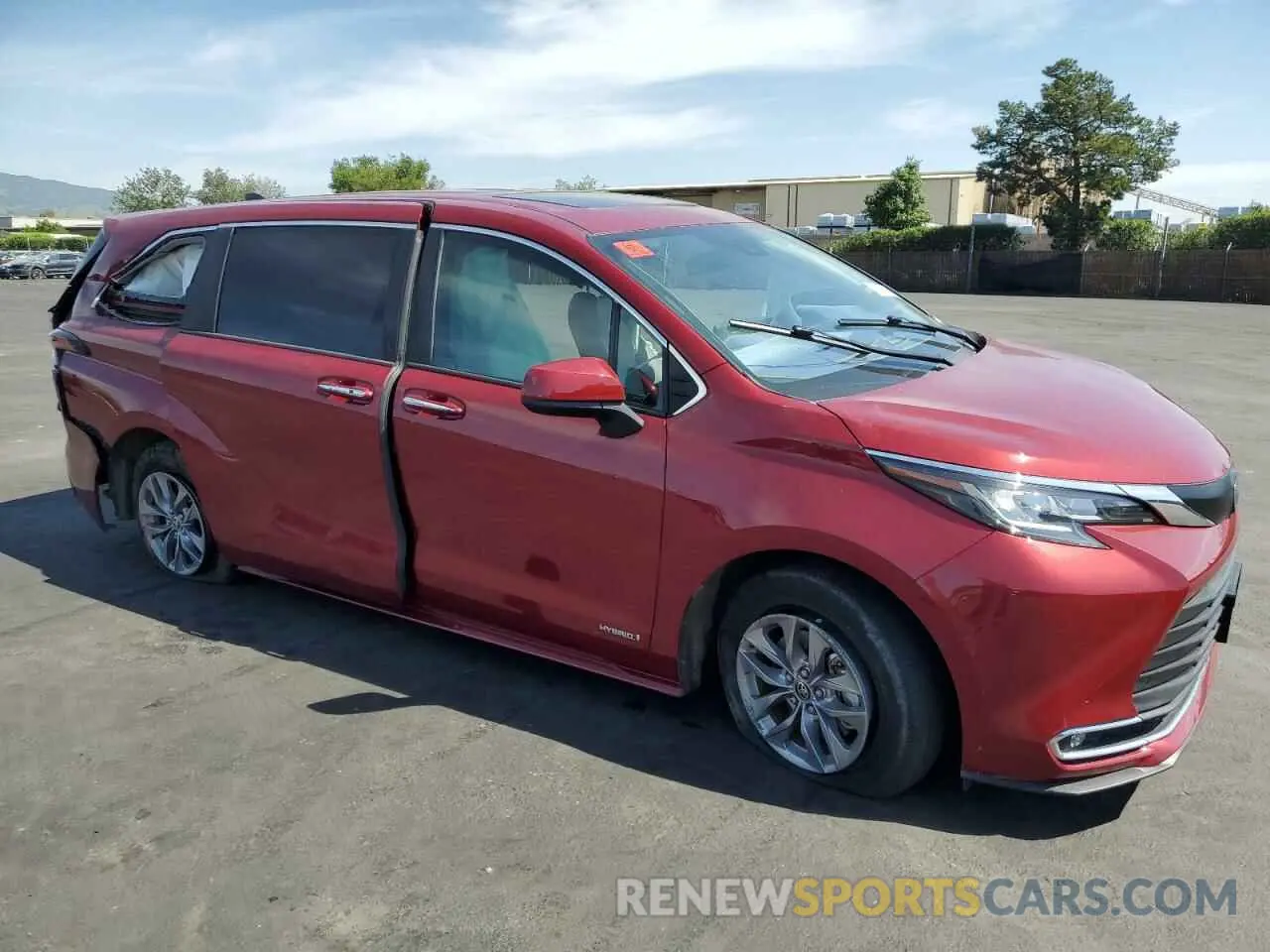 4 fotografías del automóvil dañado 5TDYSKFC8MS010935 TOYOTA All Models 2021