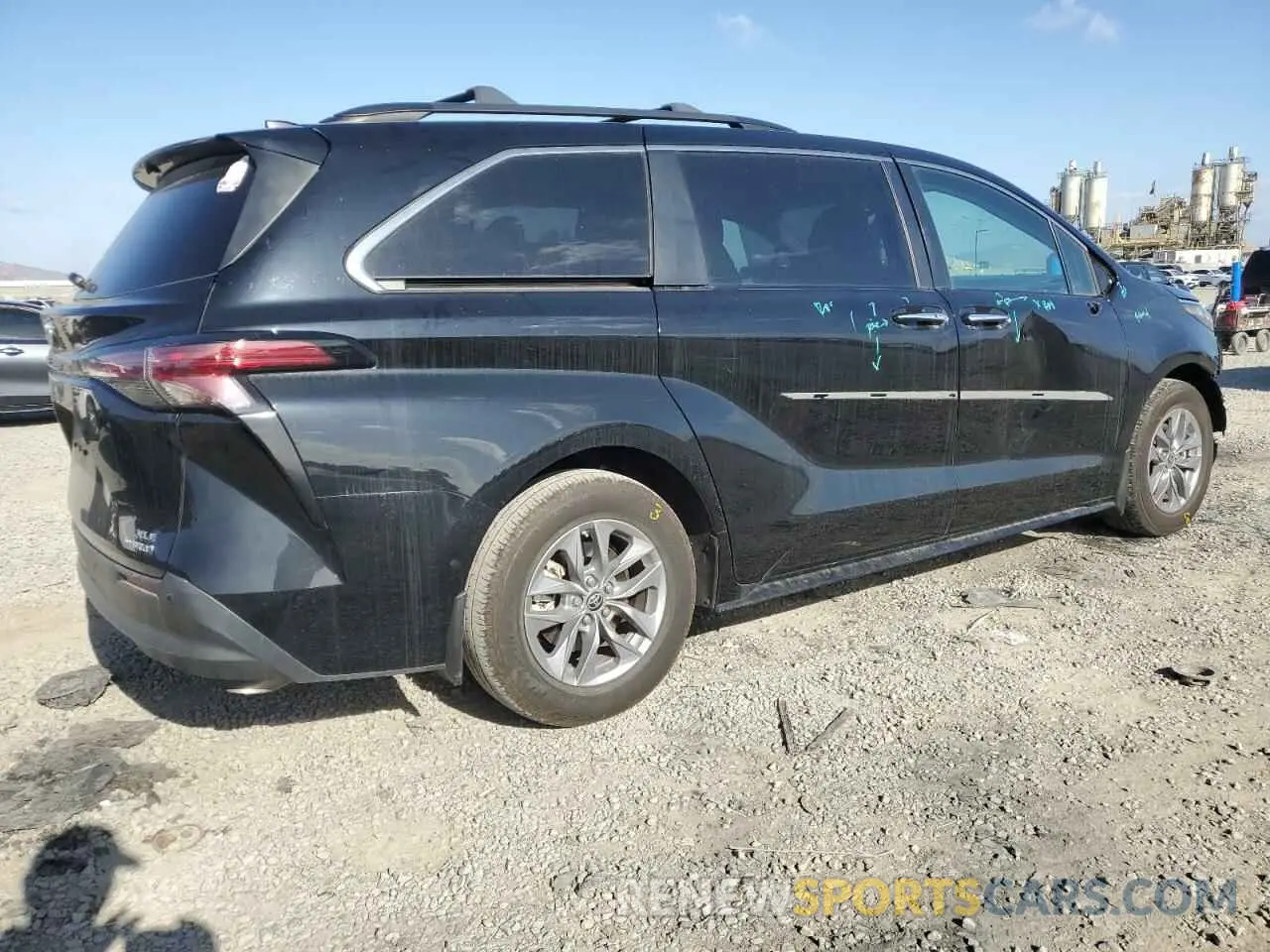 3 fotografías del automóvil dañado 5TDJRKEC6NS108037 TOYOTA All Models 2022