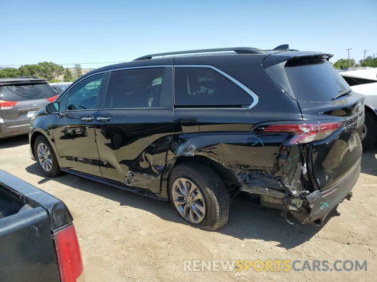 2 fotografías del automóvil dañado 5TDJRKECXNS095020 TOYOTA All Models 2022