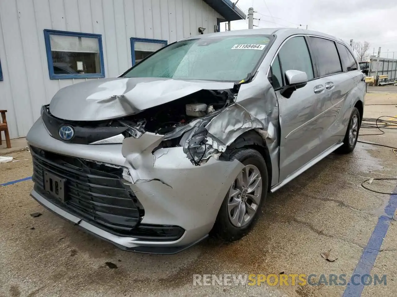 1 fotografías del automóvil dañado 5TDKRKEC2NS100148 TOYOTA All Models 2022