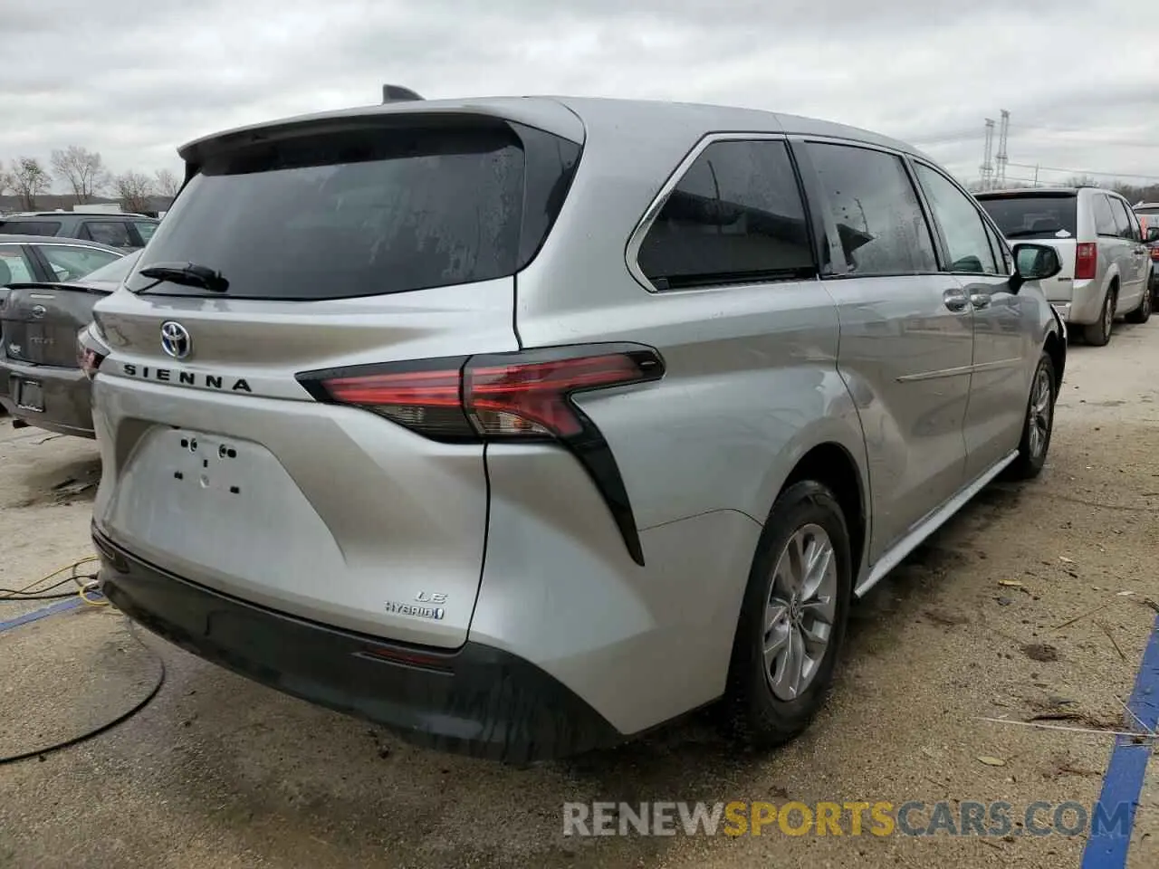 3 fotografías del automóvil dañado 5TDKRKEC2NS100148 TOYOTA All Models 2022