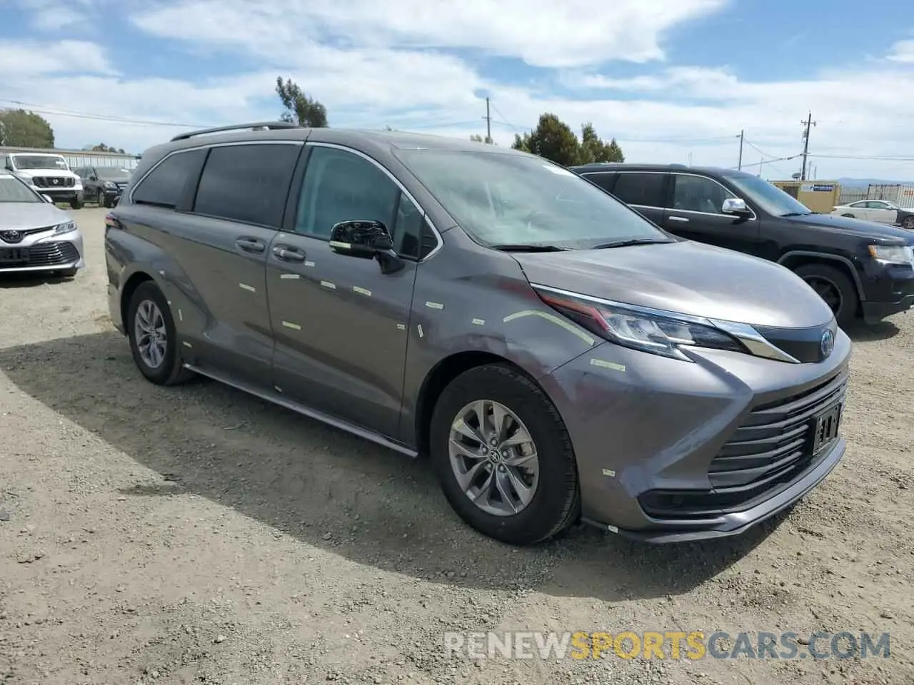 4 fotografías del automóvil dañado 5TDKRKEC6NS077795 TOYOTA All Models 2022