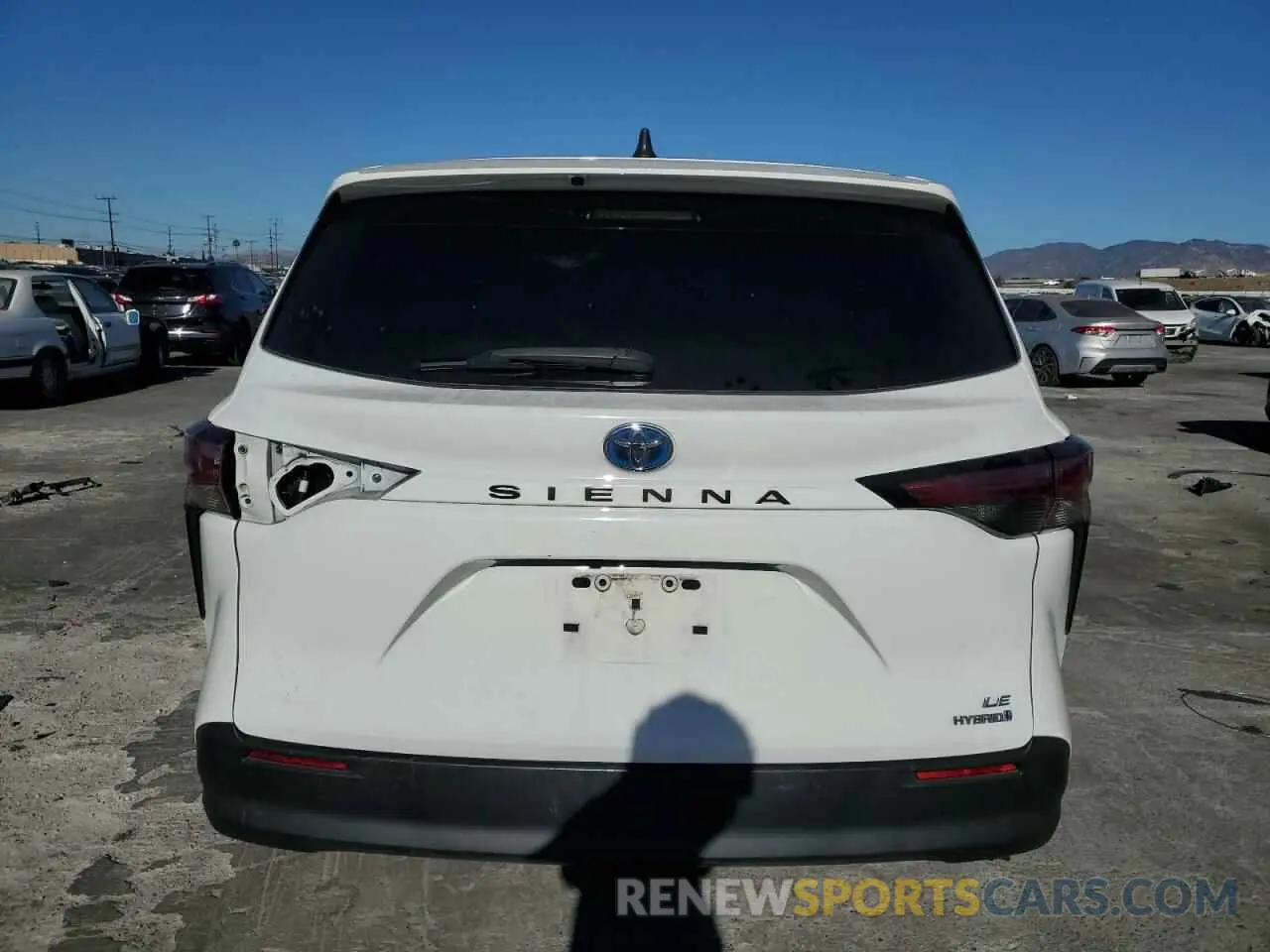 6 fotografías del automóvil dañado 5TDKRKEC7NS107435 TOYOTA All Models 2022