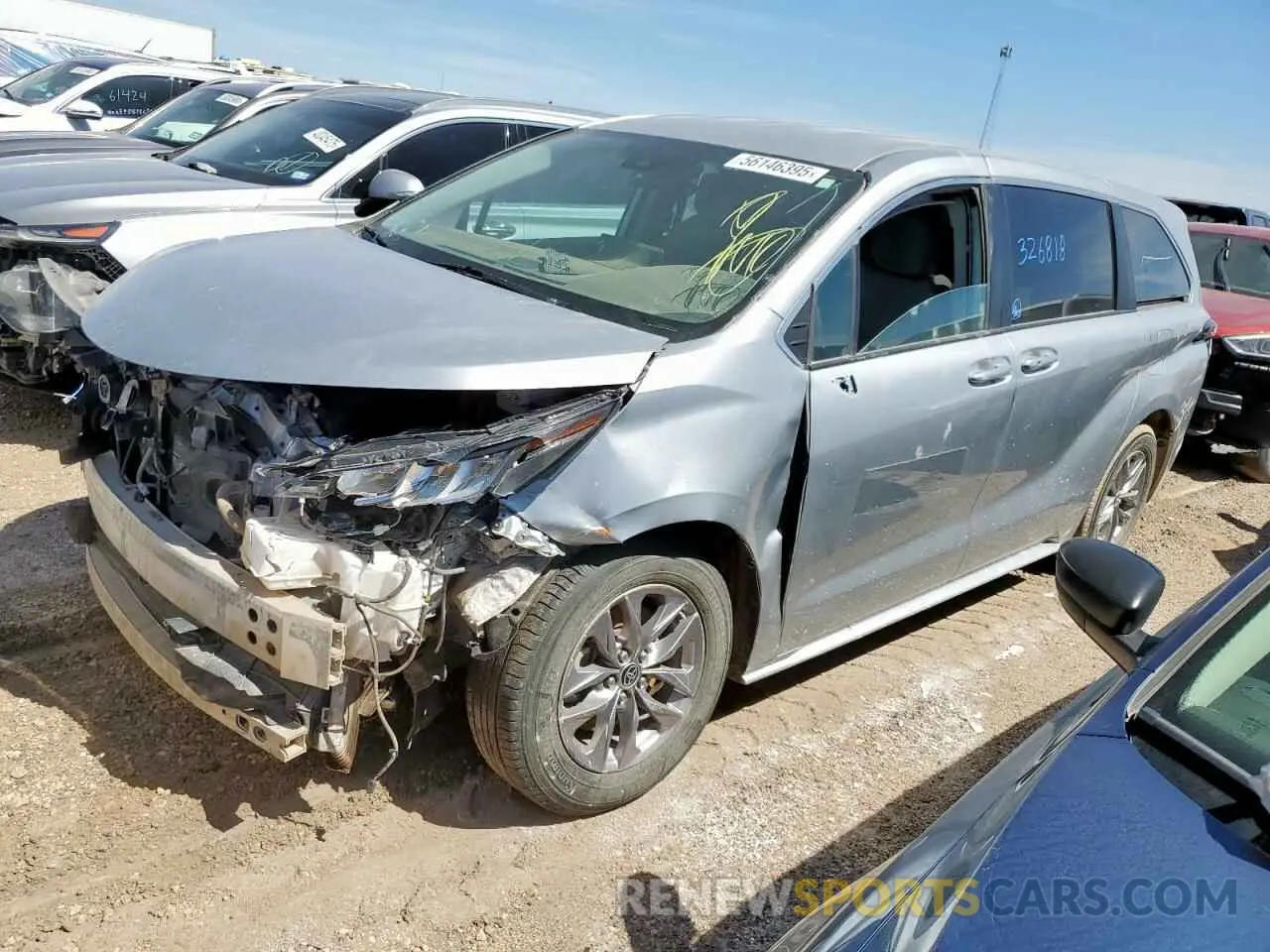 1 fotografías del automóvil dañado 5TDKSKFC0NS065578 TOYOTA All Models 2022