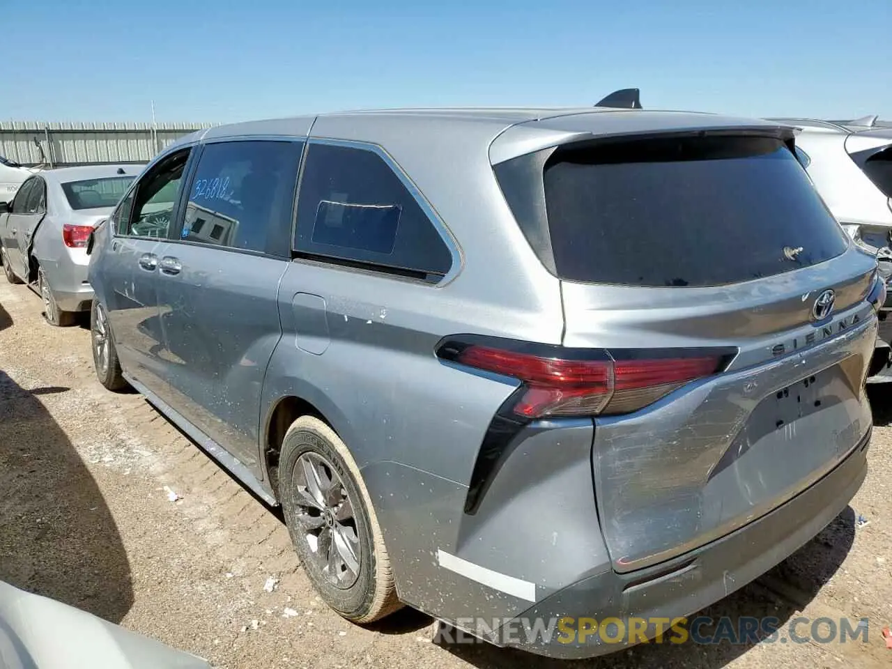 2 fotografías del automóvil dañado 5TDKSKFC0NS065578 TOYOTA All Models 2022