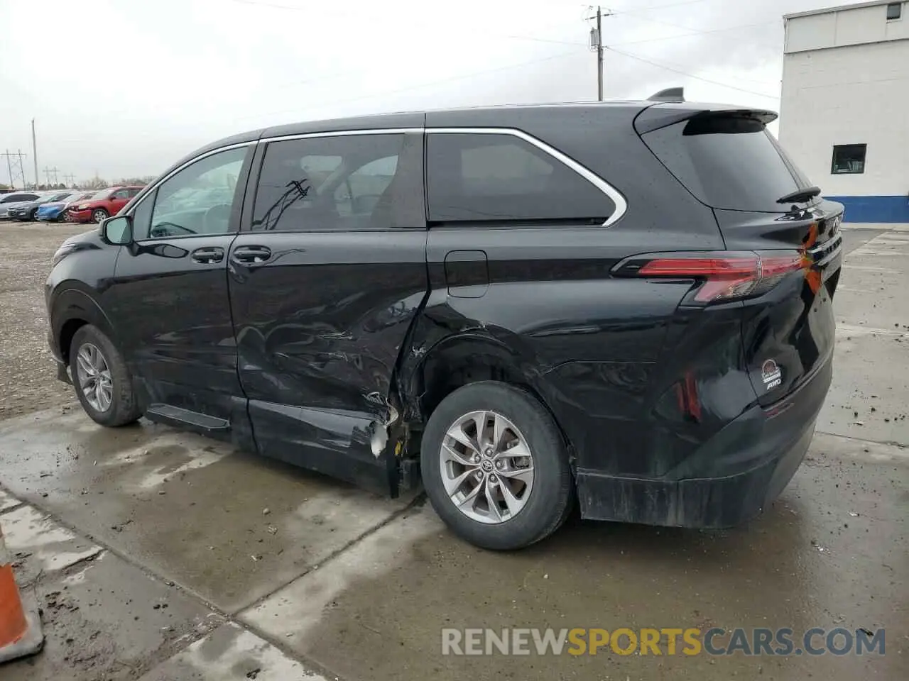 2 fotografías del automóvil dañado 5TDKSKFC7NS067165 TOYOTA All Models 2022