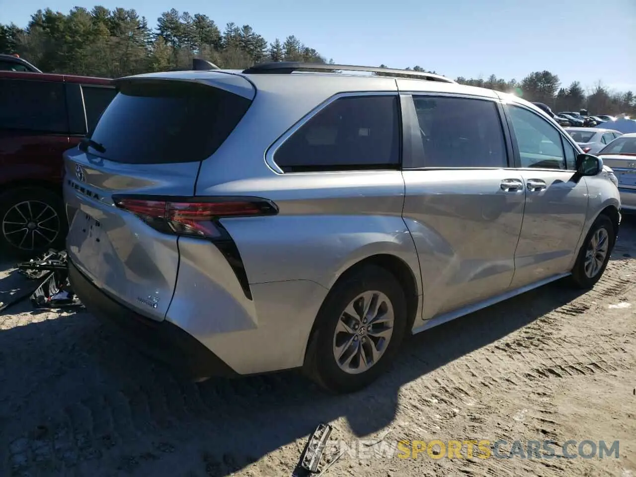 3 fotografías del automóvil dañado 5TDKSKFC9NS051307 TOYOTA All Models 2022