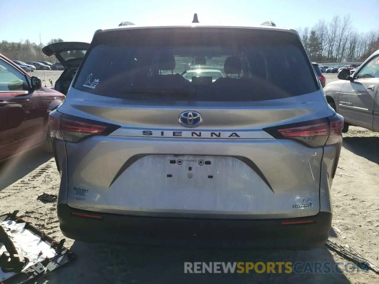 6 fotografías del automóvil dañado 5TDKSKFC9NS051307 TOYOTA All Models 2022