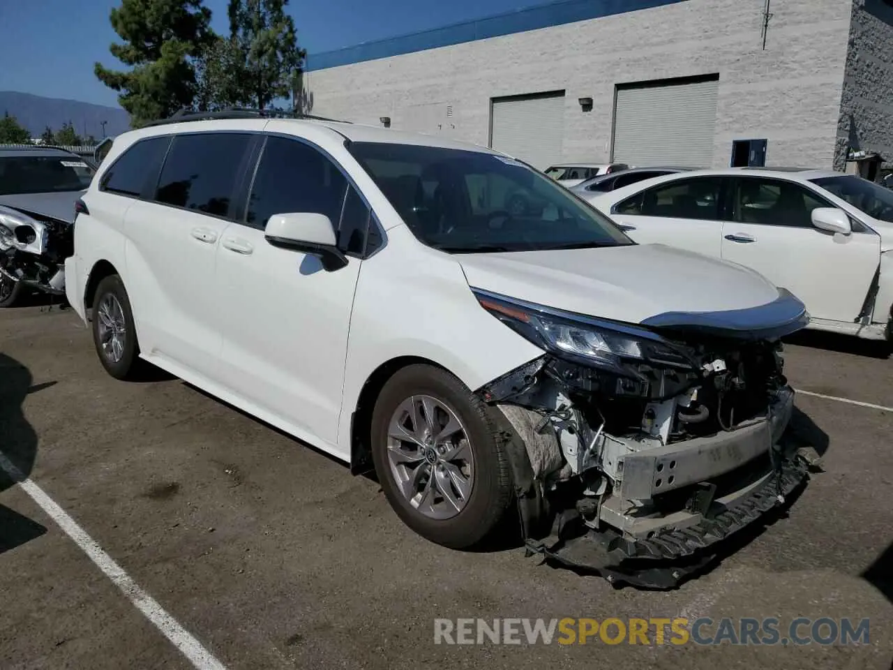4 fotografías del automóvil dañado 5TDKSKFCXNS058685 TOYOTA All Models 2022