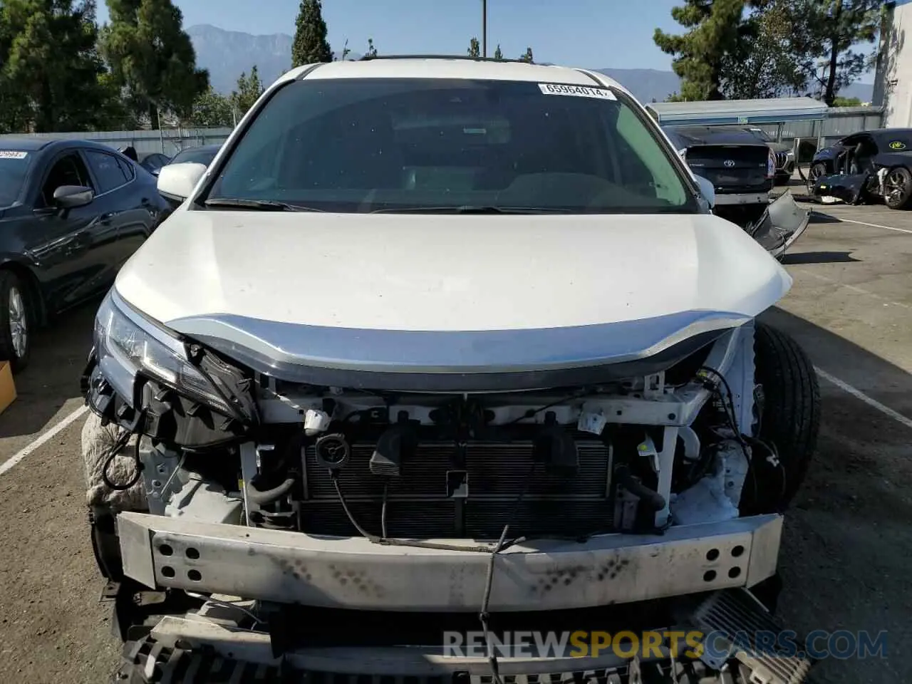 5 fotografías del automóvil dañado 5TDKSKFCXNS058685 TOYOTA All Models 2022