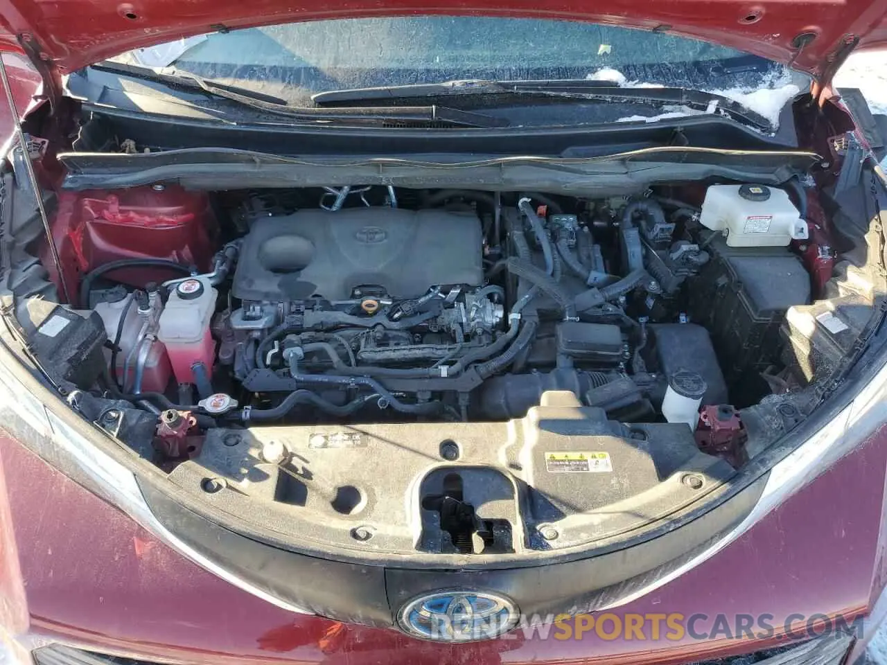 14 fotografías del automóvil dañado 5TDYRKEC0NS114544 TOYOTA All Models 2022