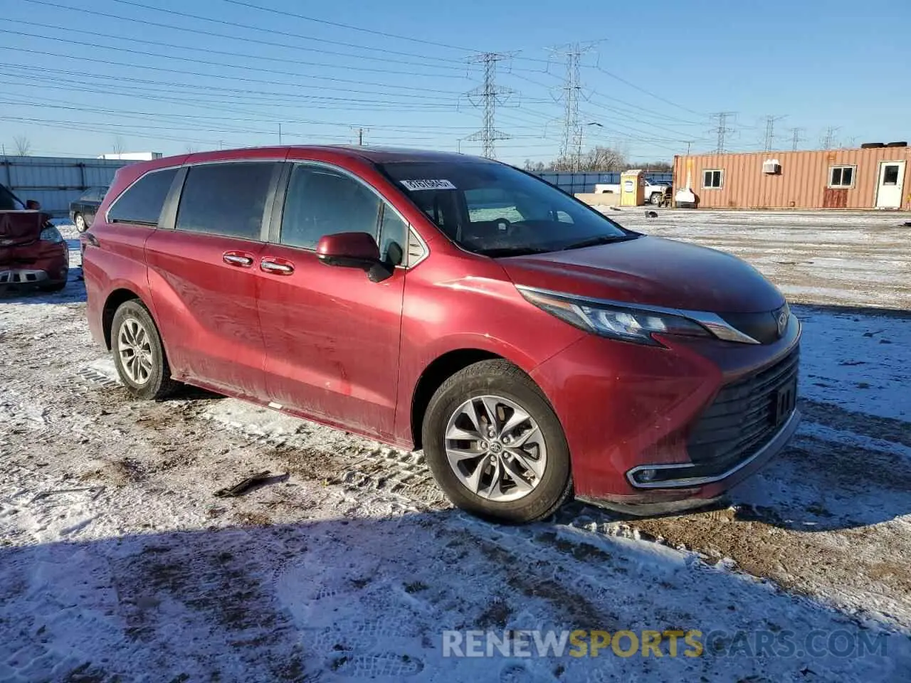 4 fotografías del automóvil dañado 5TDYRKEC0NS114544 TOYOTA All Models 2022