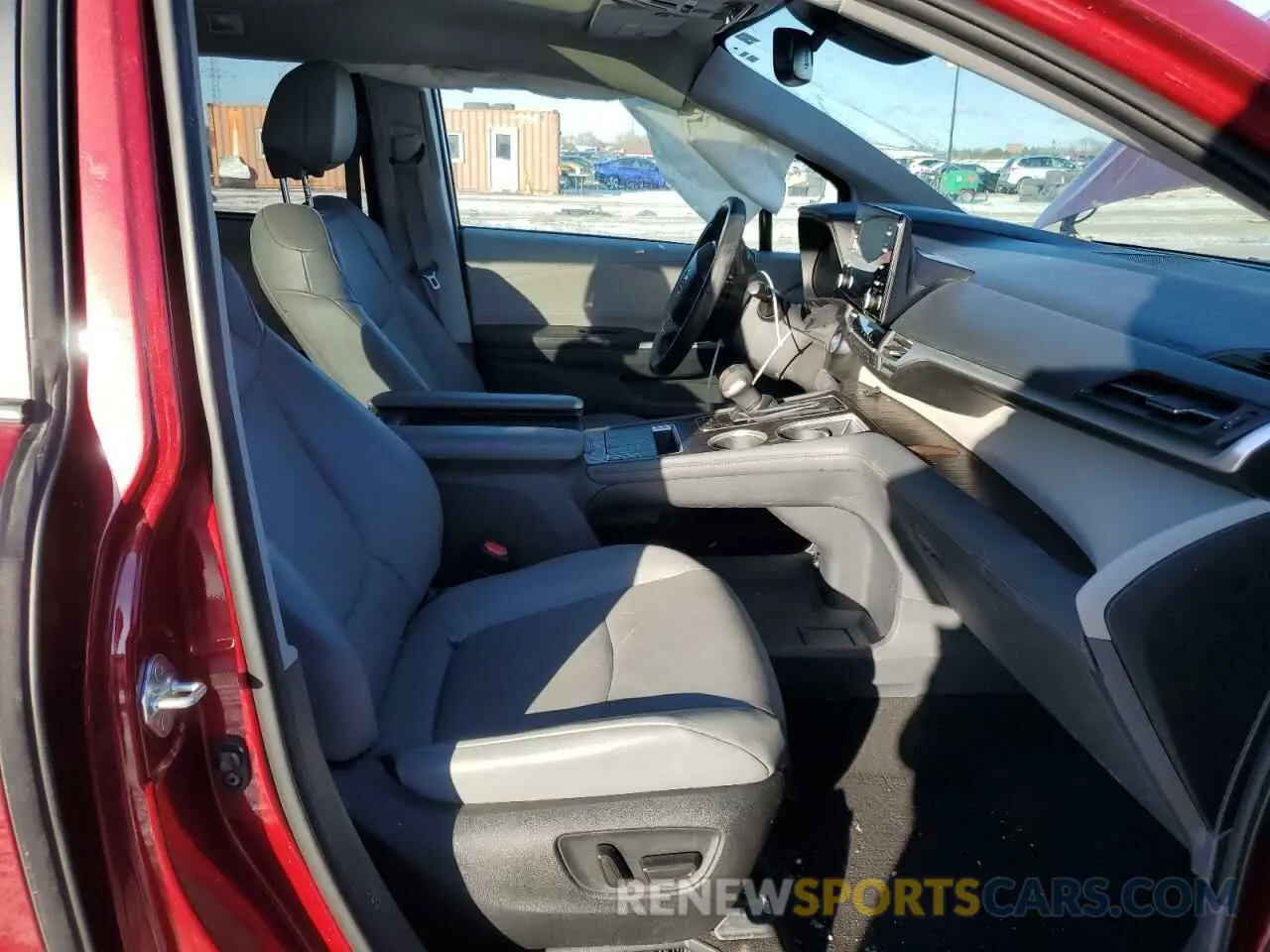 7 fotografías del automóvil dañado 5TDYRKEC0NS114544 TOYOTA All Models 2022