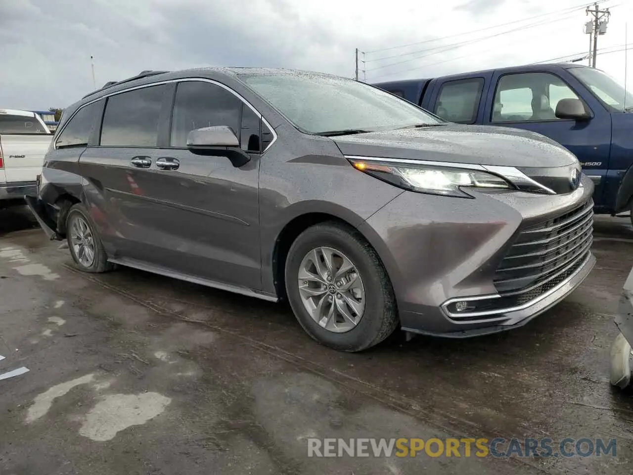 4 fotografías del automóvil dañado 5TDYRKEC0NS134521 TOYOTA All Models 2022