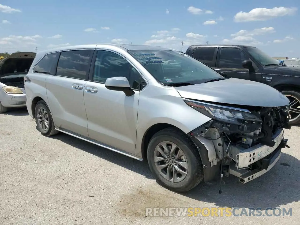 4 fotografías del automóvil dañado 5TDYRKEC4NS126745 TOYOTA All Models 2022