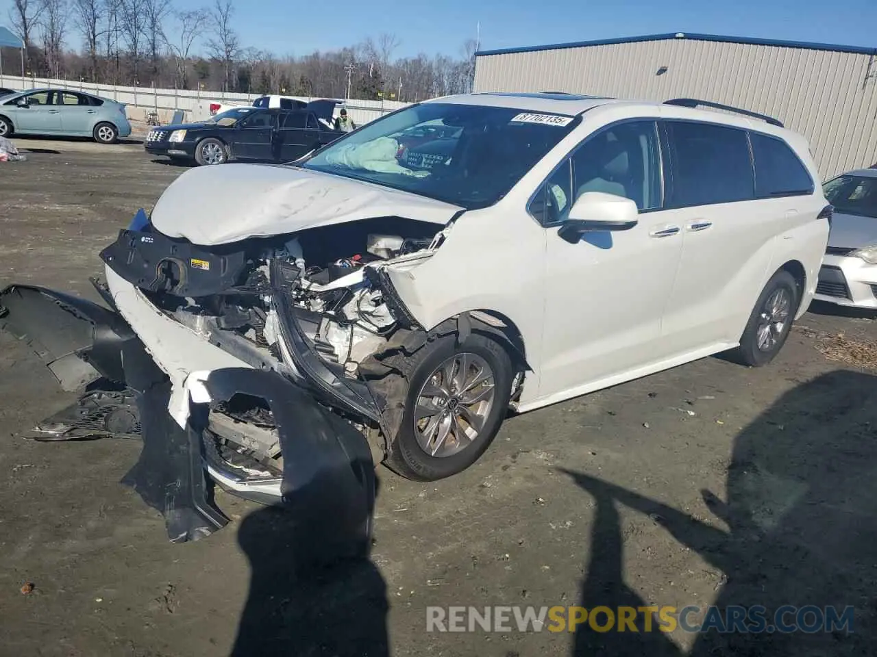 1 fotografías del automóvil dañado 5TDYRKEC5NS078737 TOYOTA All Models 2022
