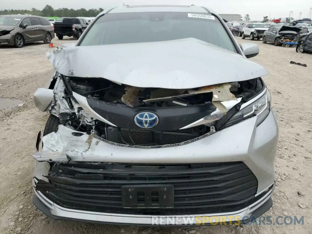 5 fotografías del automóvil dañado 5TDYRKEC5NS123868 TOYOTA All Models 2022