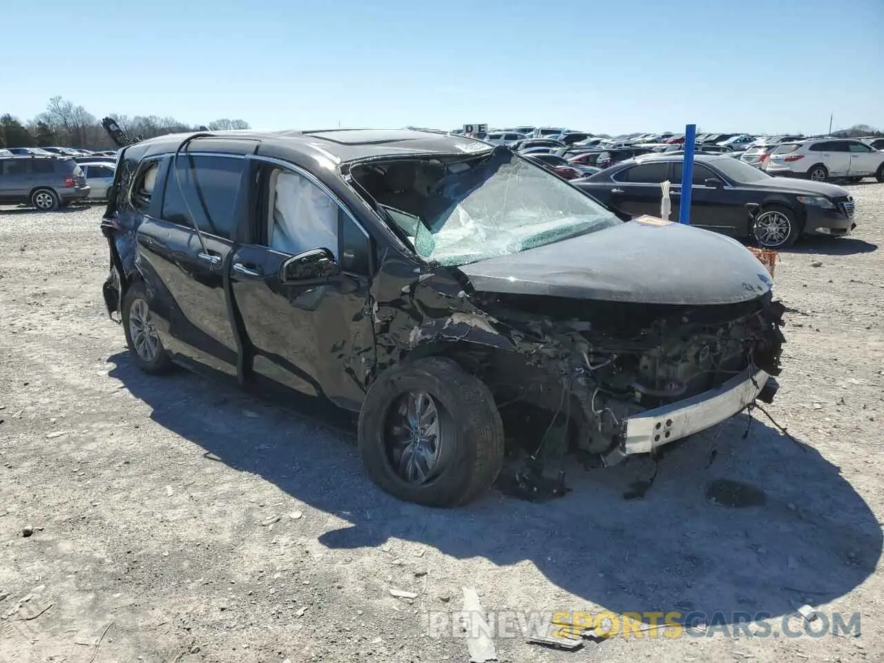 4 fotografías del automóvil dañado 5TDYRKEC8NS106689 TOYOTA All Models 2022