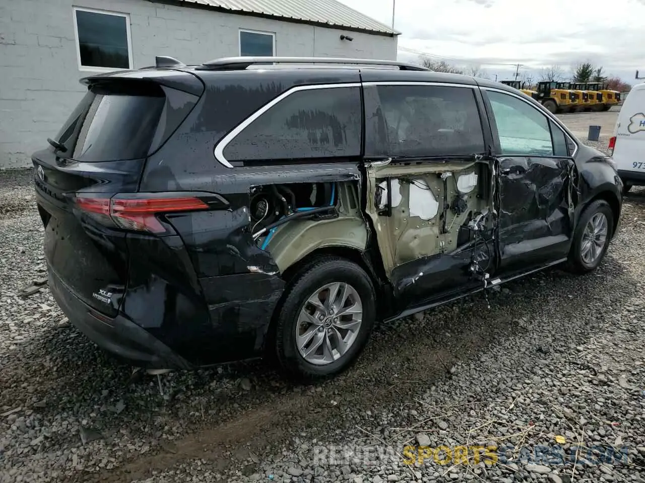 3 fotografías del automóvil dañado 5TDYSKFC2NS057332 TOYOTA All Models 2022
