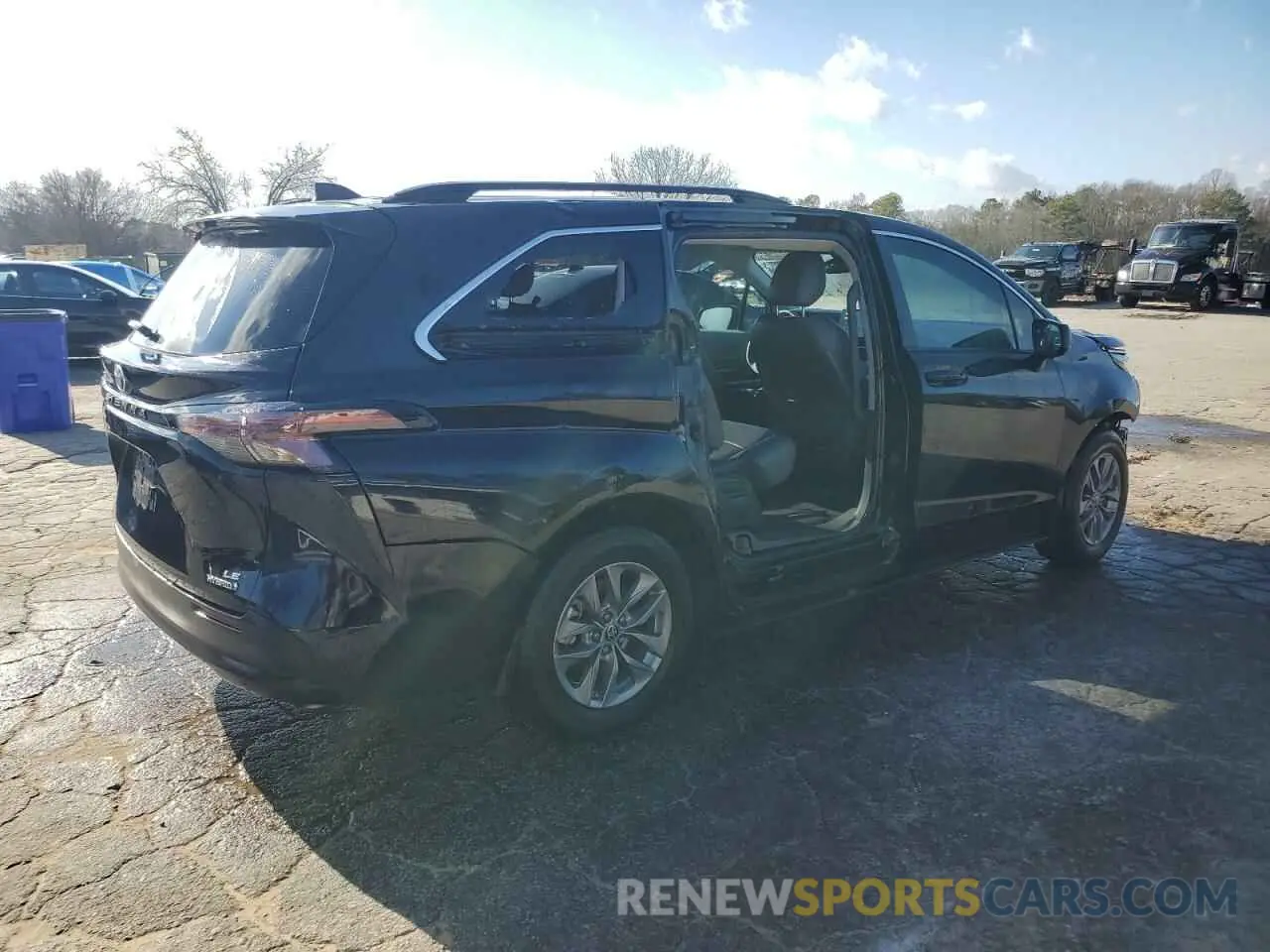 3 fotografías del automóvil dañado 5TDBRKEC8PS147123 TOYOTA All Models 2023