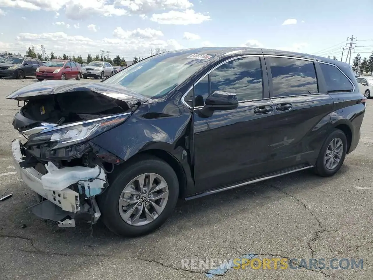 1 fotografías del automóvil dañado 5TDKRKEC5PS163196 TOYOTA All Models 2023