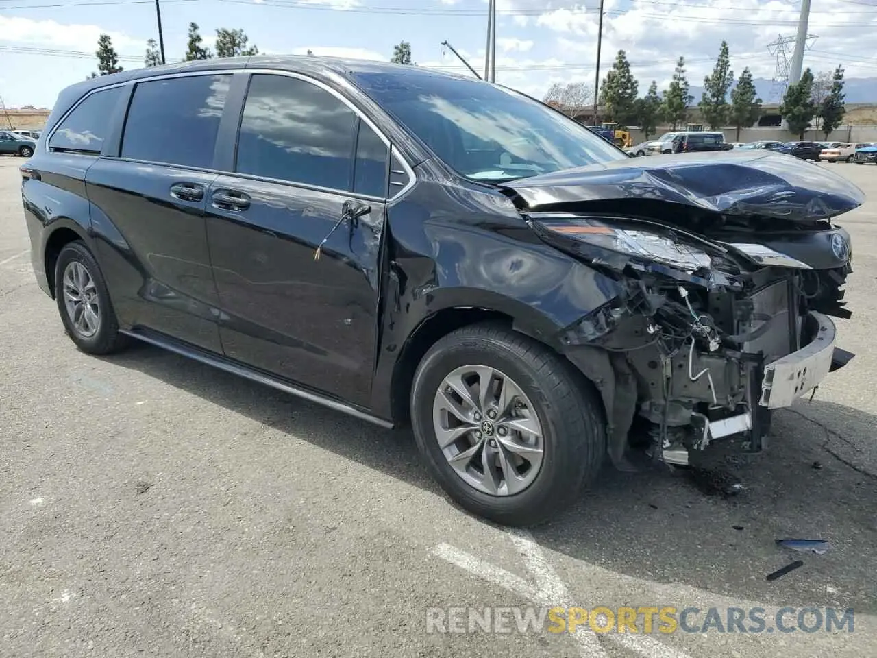 4 fotografías del automóvil dañado 5TDKRKEC5PS163196 TOYOTA All Models 2023