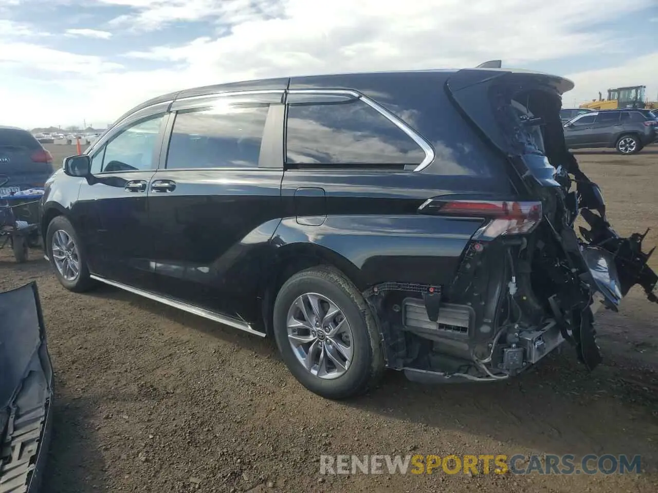 2 fotografías del automóvil dañado 5TDKRKEC8PS152628 TOYOTA All Models 2023