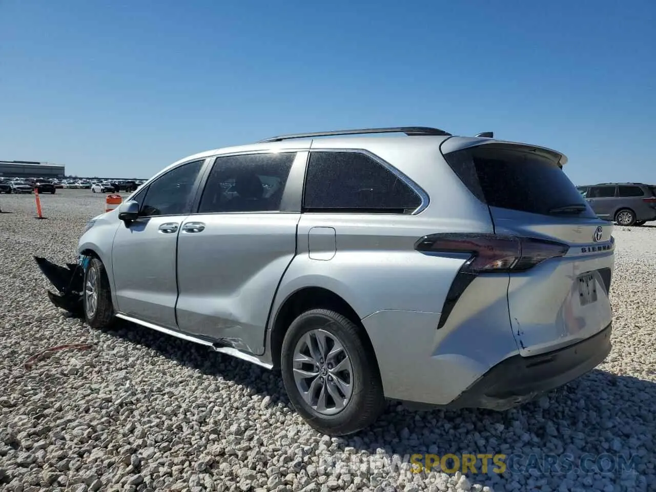 2 fotografías del automóvil dañado 5TDYRKEC0PS165030 TOYOTA All Models 2023