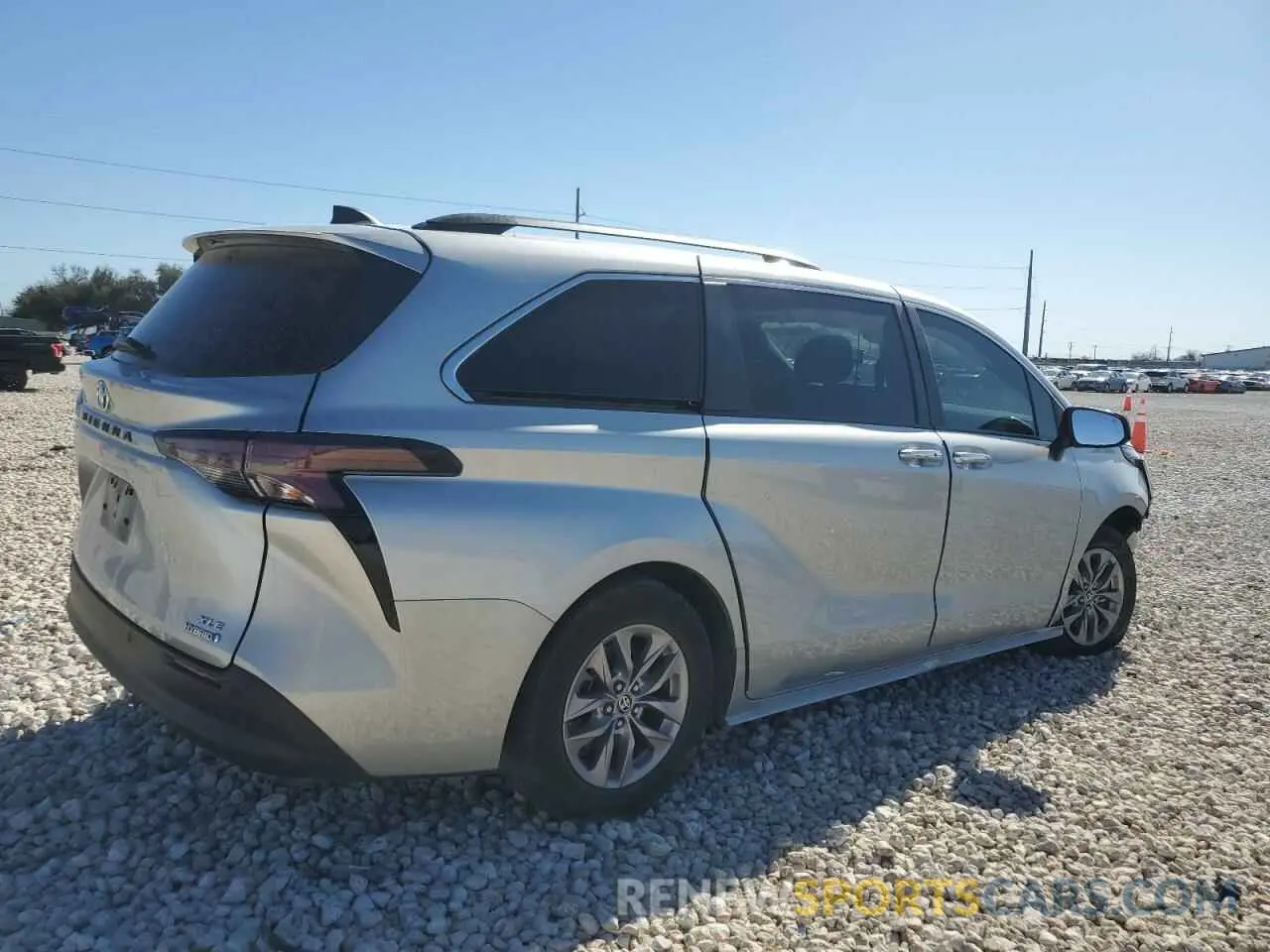 3 fotografías del automóvil dañado 5TDYRKEC0PS165030 TOYOTA All Models 2023