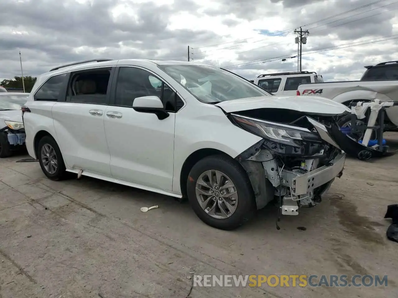 4 fotografías del automóvil dañado 5TDYRKEC2PS145829 TOYOTA All Models 2023