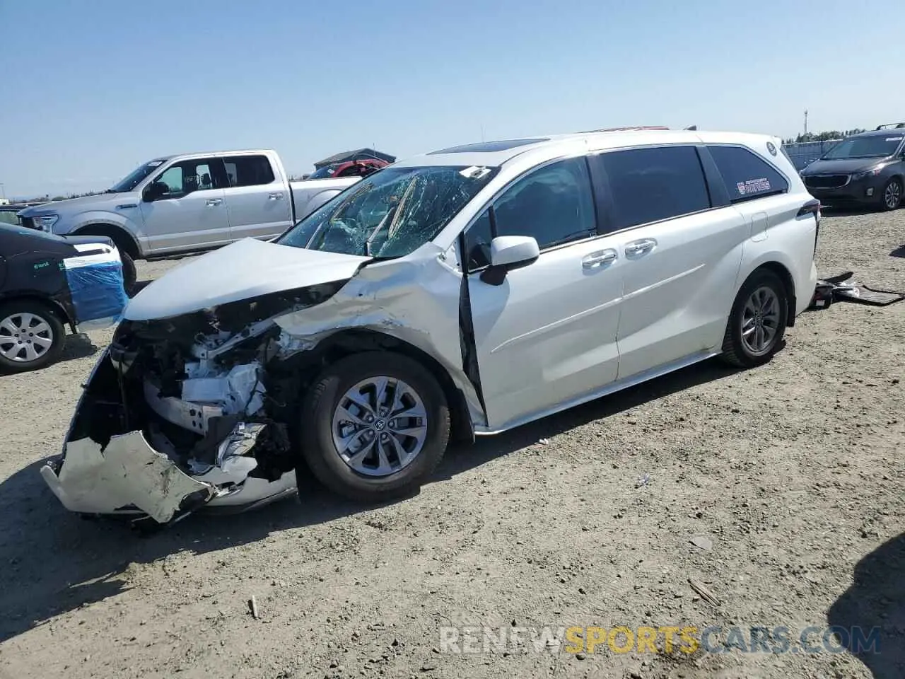 1 fotografías del automóvil dañado 5TDYRKEC3PS141787 TOYOTA All Models 2023