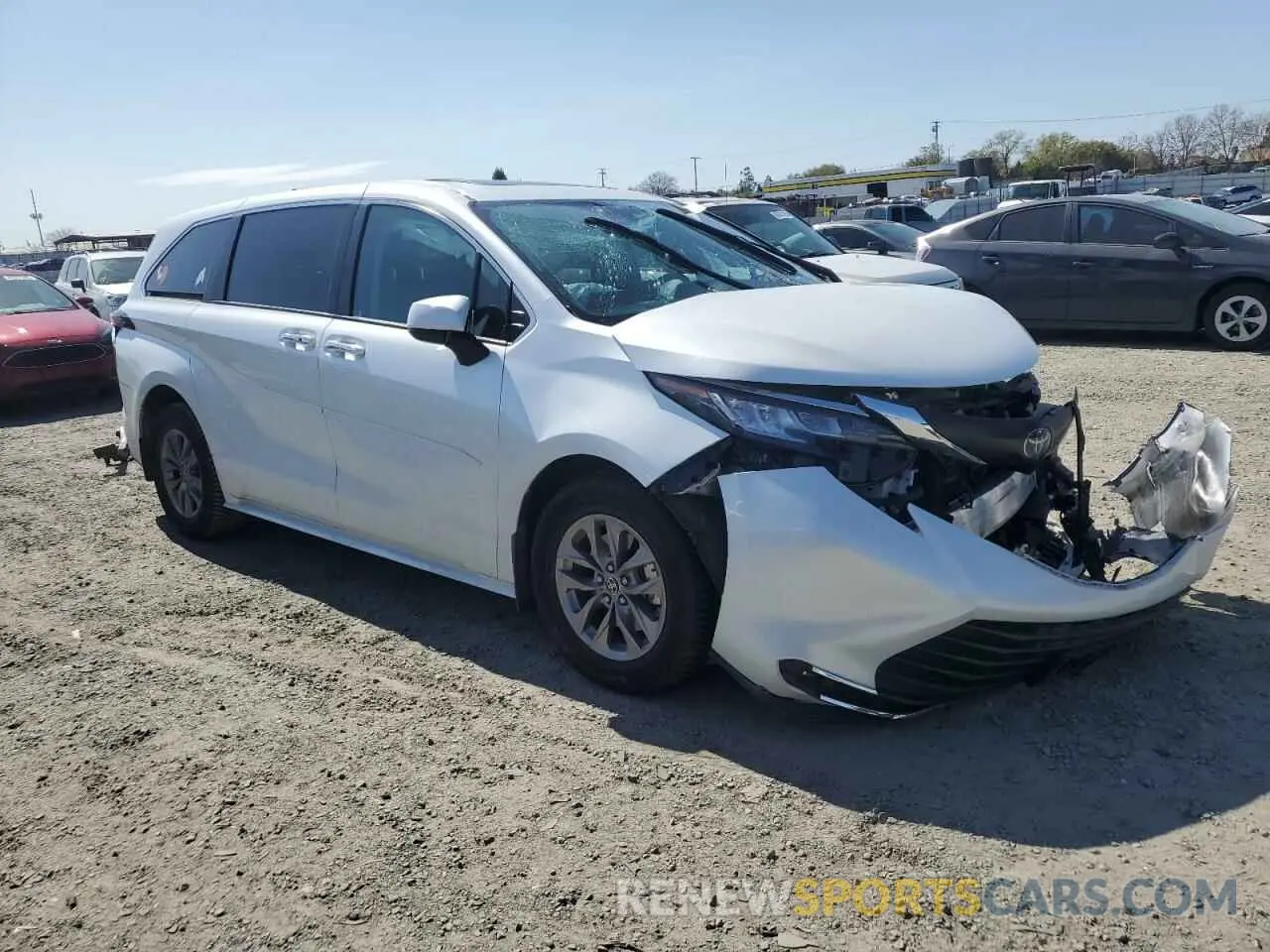 4 fotografías del automóvil dañado 5TDYRKEC3PS141787 TOYOTA All Models 2023