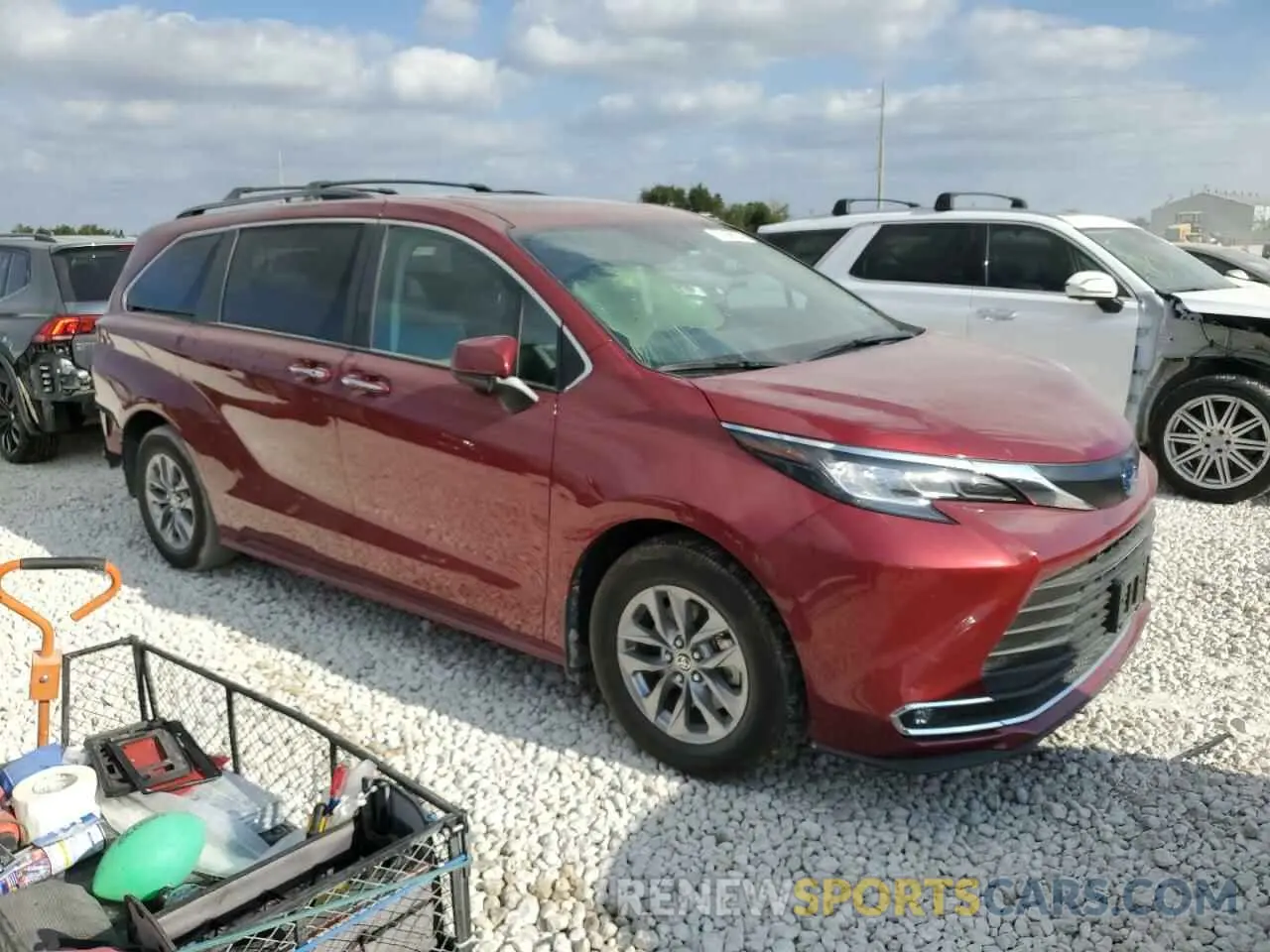 4 fotografías del automóvil dañado 5TDYRKEC7PS140450 TOYOTA All Models 2023
