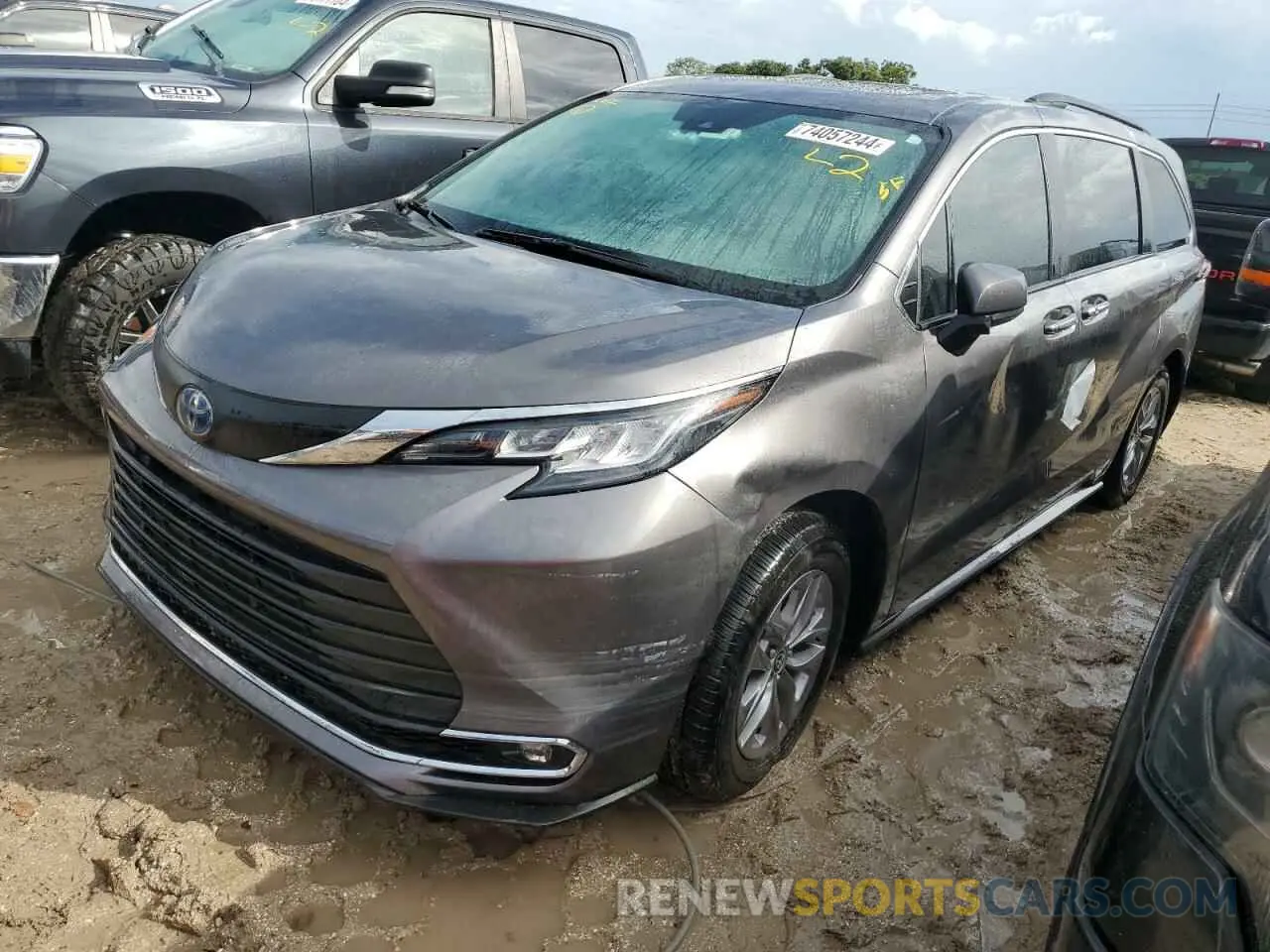 1 fotografías del automóvil dañado 5TDYRKEC7PS142747 TOYOTA All Models 2023