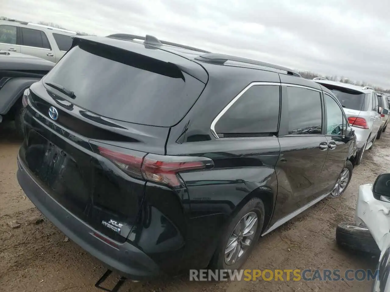 3 fotografías del automóvil dañado 5TDYRKEC9PS164734 TOYOTA All Models 2023